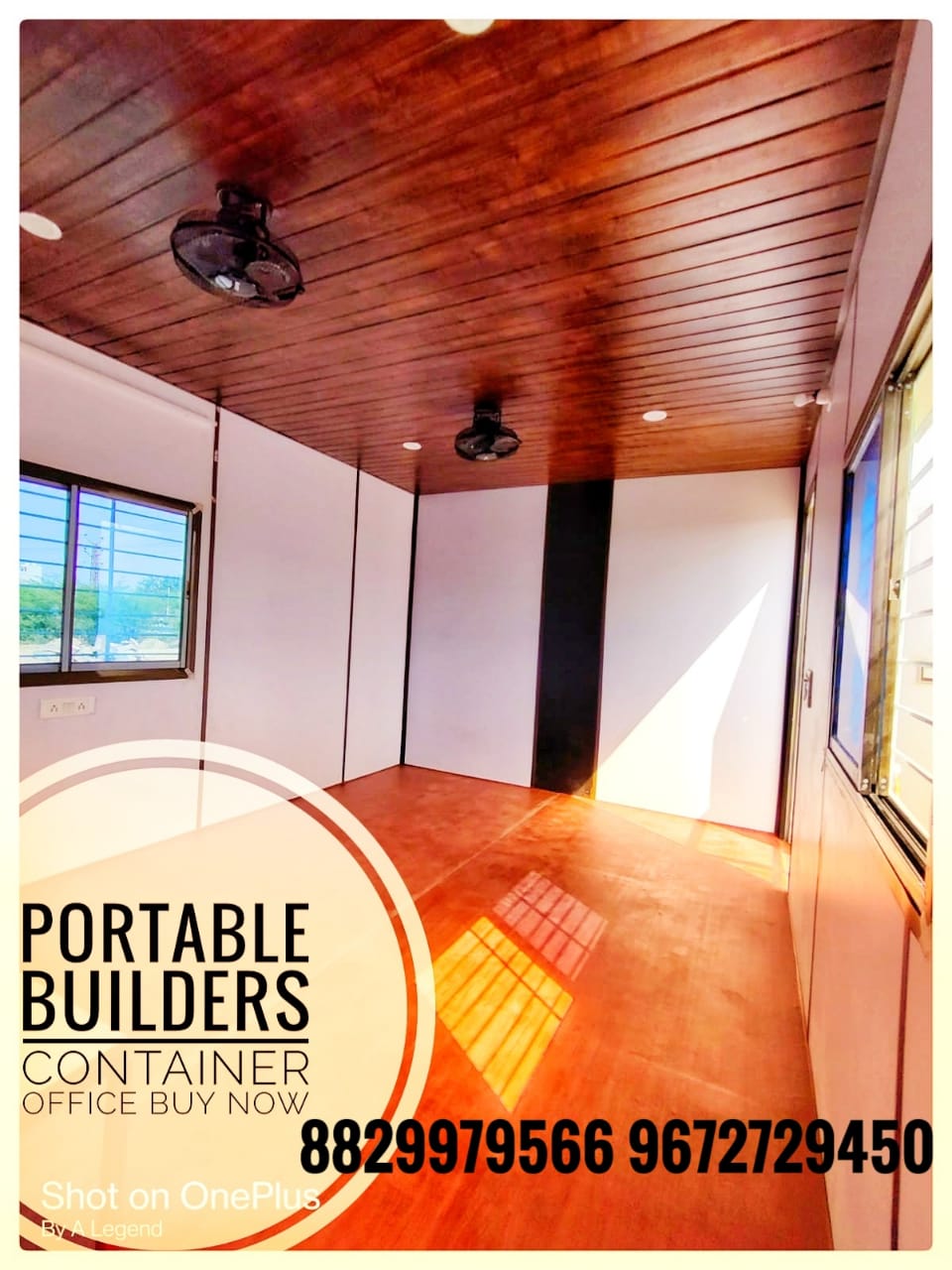 10x20 container office interior photo portable builders